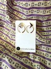 Load image into Gallery viewer, Moon Earring (Large)